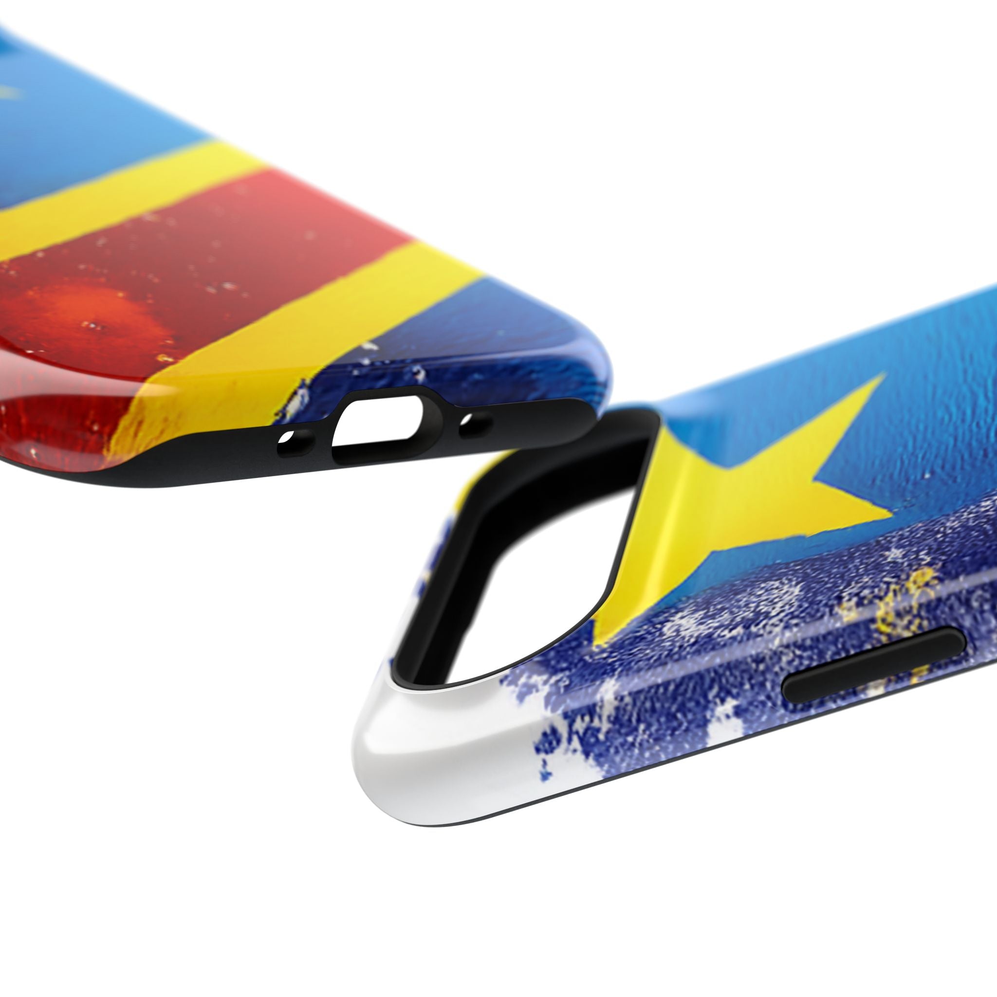 Étui de téléphone drapeau de la République démocratique du Congo | Étui résistant aux chocs