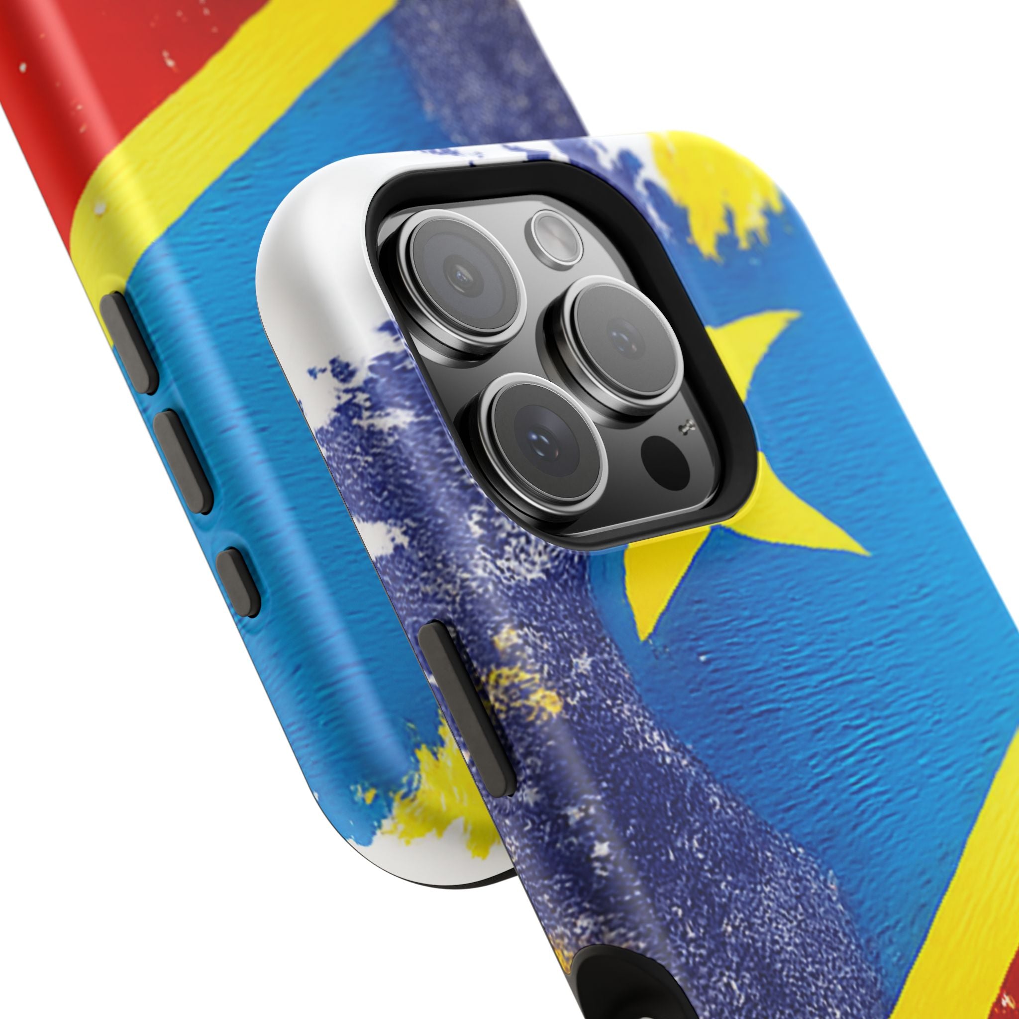 Étui de téléphone drapeau de la République démocratique du Congo | Étui résistant aux chocs