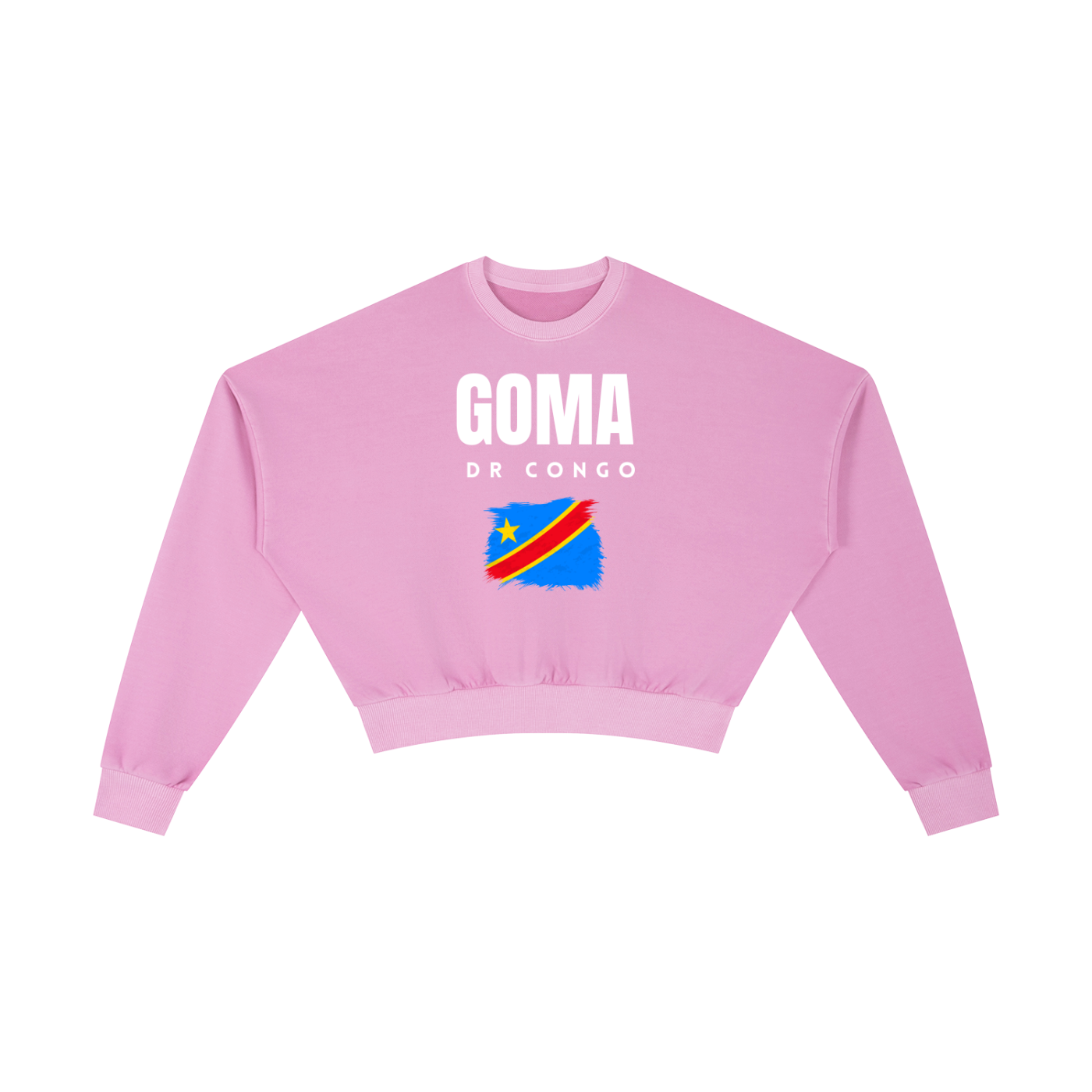 Vintage Washed Cropped Sweatshirt