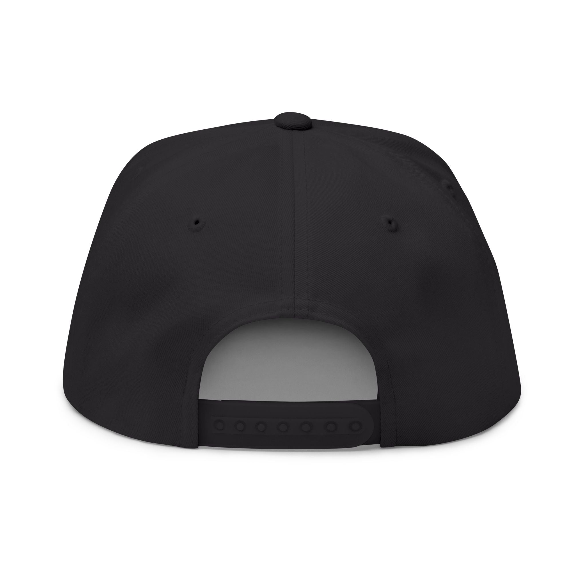 DR Congo burst logo Flat Bill Cap | Embroidered cotton snapback
