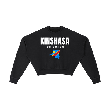 Vintage Washed Cropped Sweatshirt