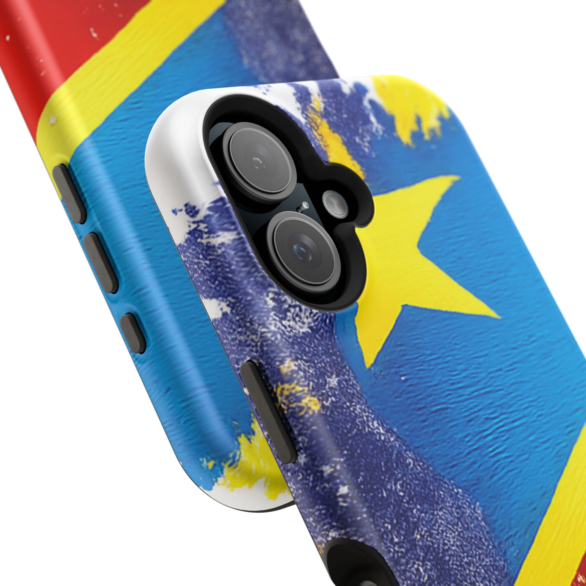 Étui de téléphone drapeau de la République démocratique du Congo | Étui résistant aux chocs