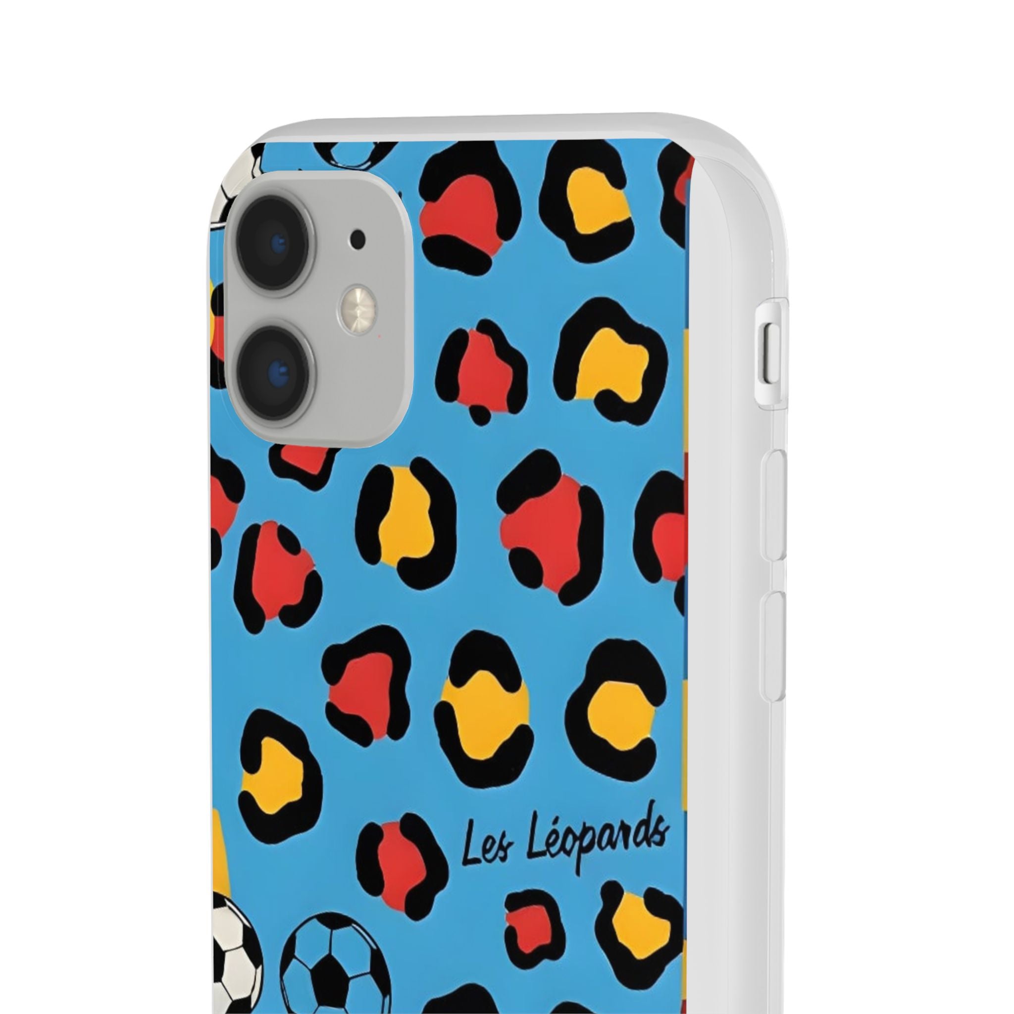 Leopard Soccer Pattern phone case | Flexi Case