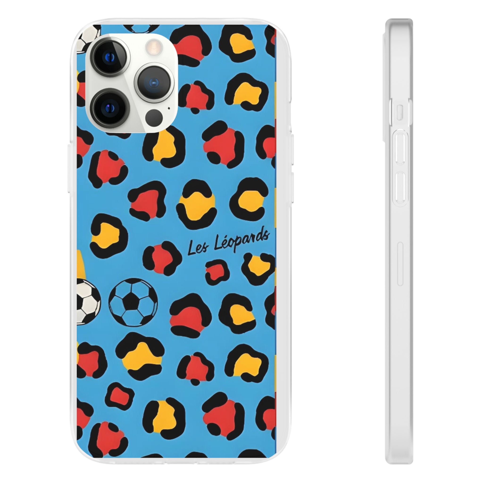 Leopard Soccer Pattern phone case | Flexi Case