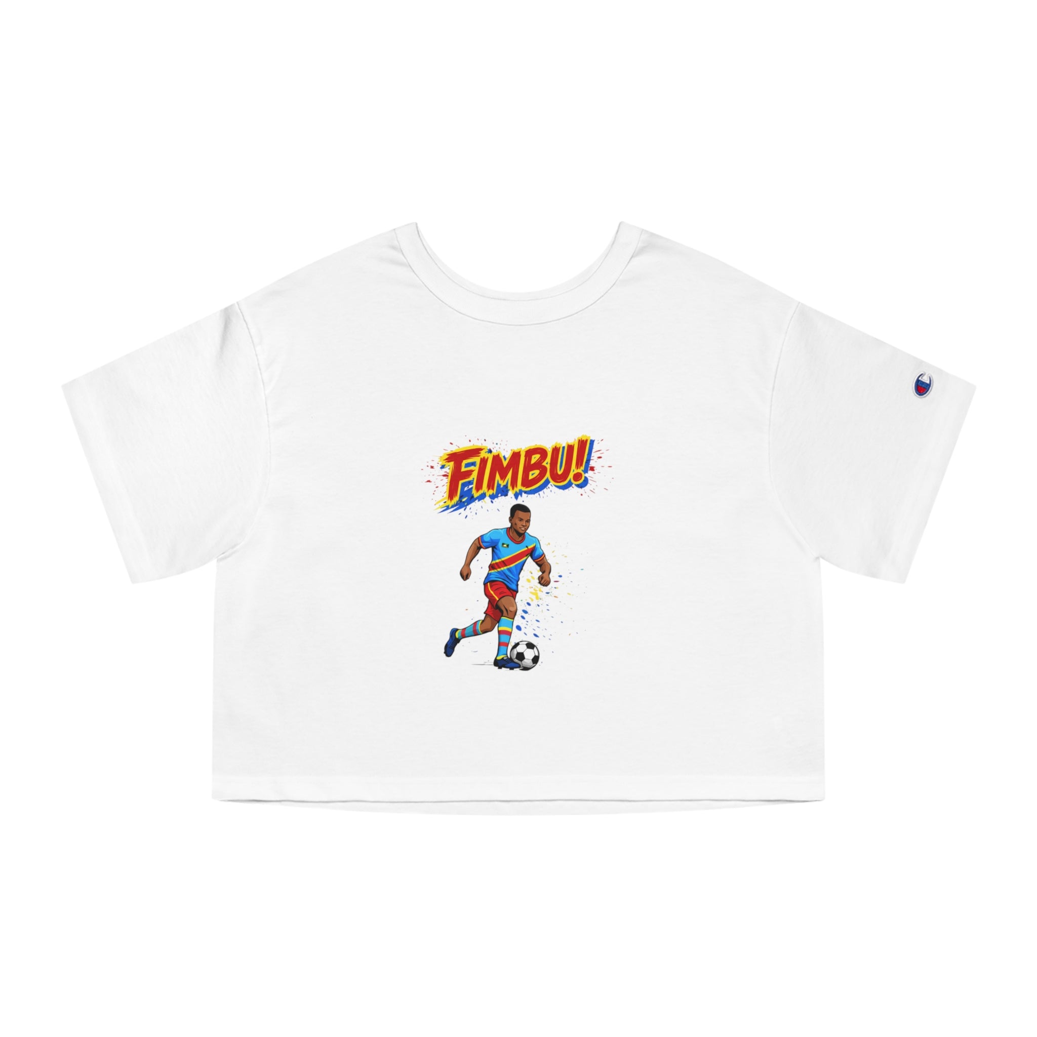 Fimbu! Soccer Player Graphic Tee | Cropped T-Shirt