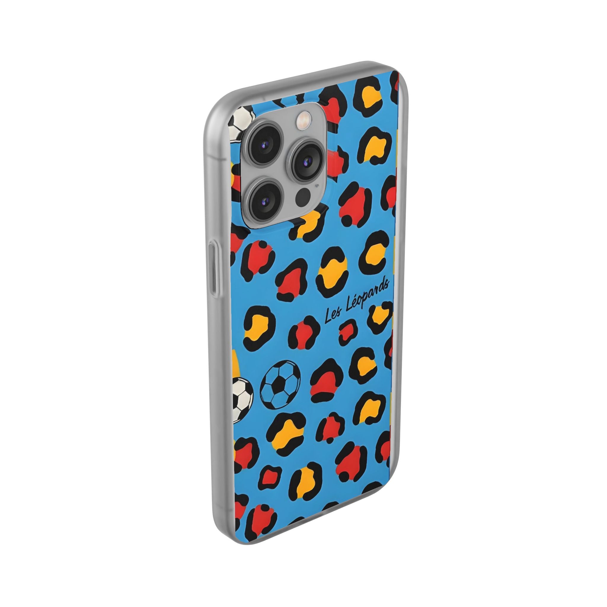 Leopard Soccer Pattern phone case | Flexi Case