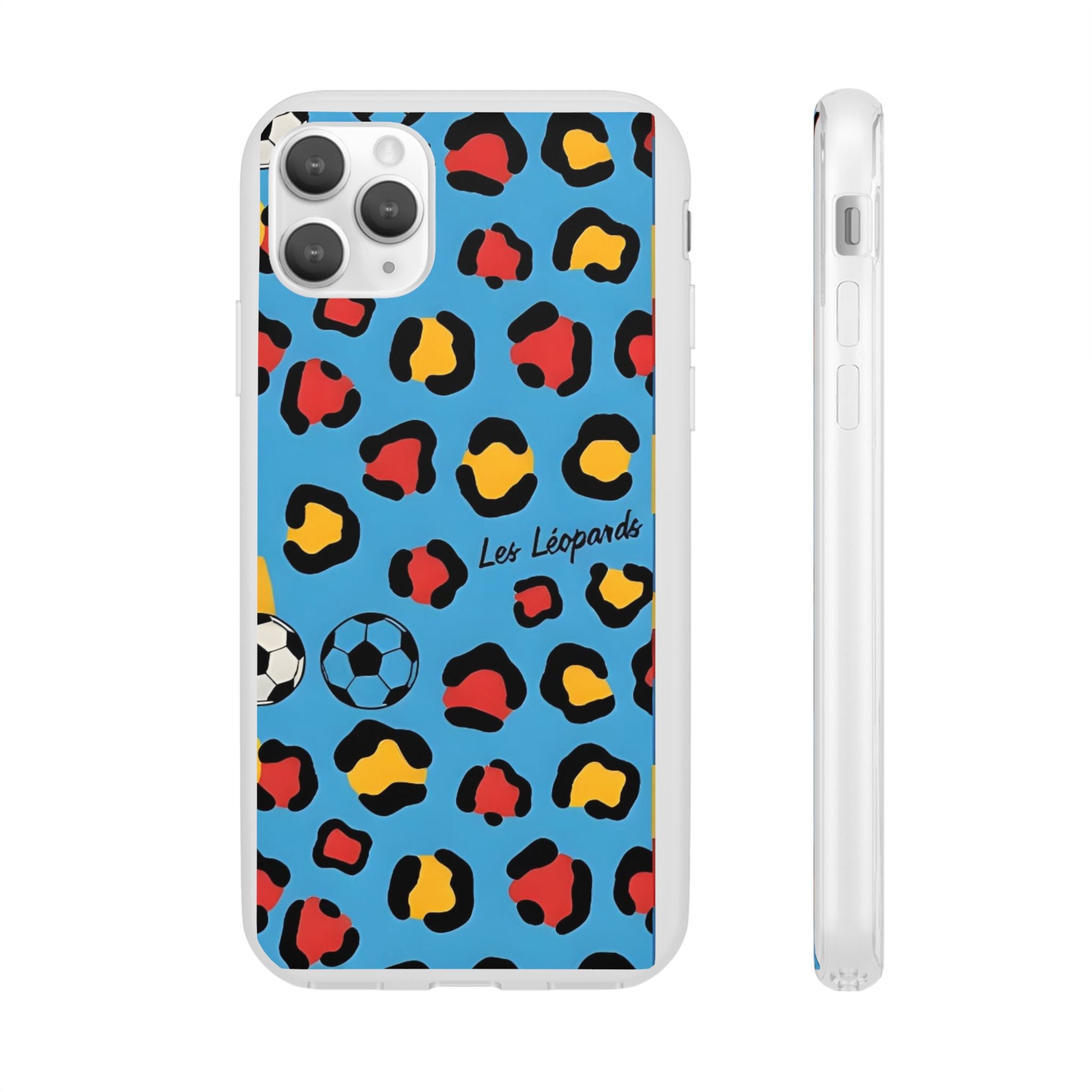 Leopard Soccer Pattern phone case | Flexi Case