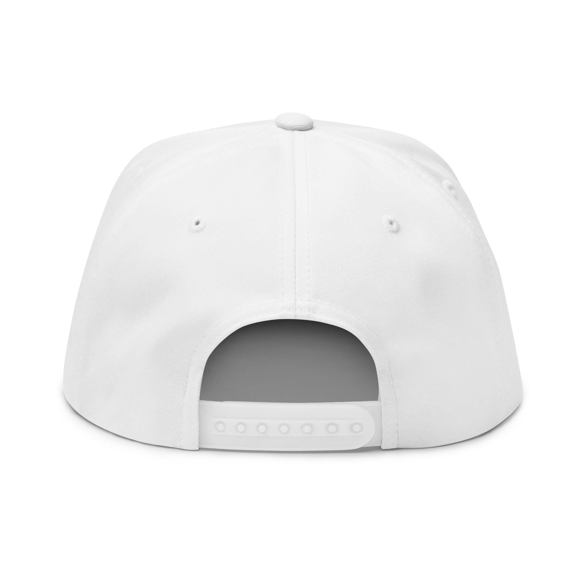 DR Congo burst logo Flat Bill Cap | Embroidered cotton snapback