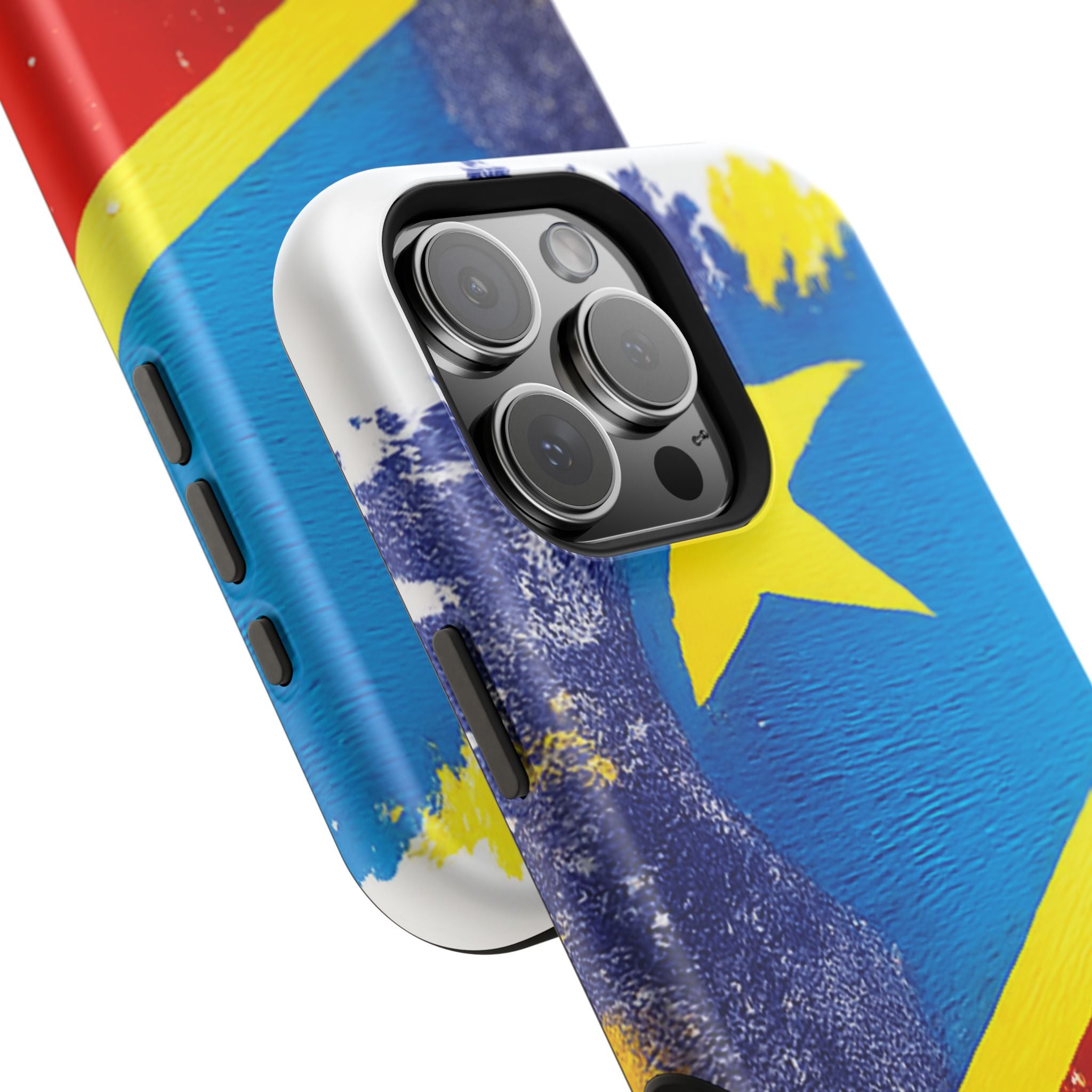 Étui de téléphone drapeau de la République démocratique du Congo | Étui résistant aux chocs