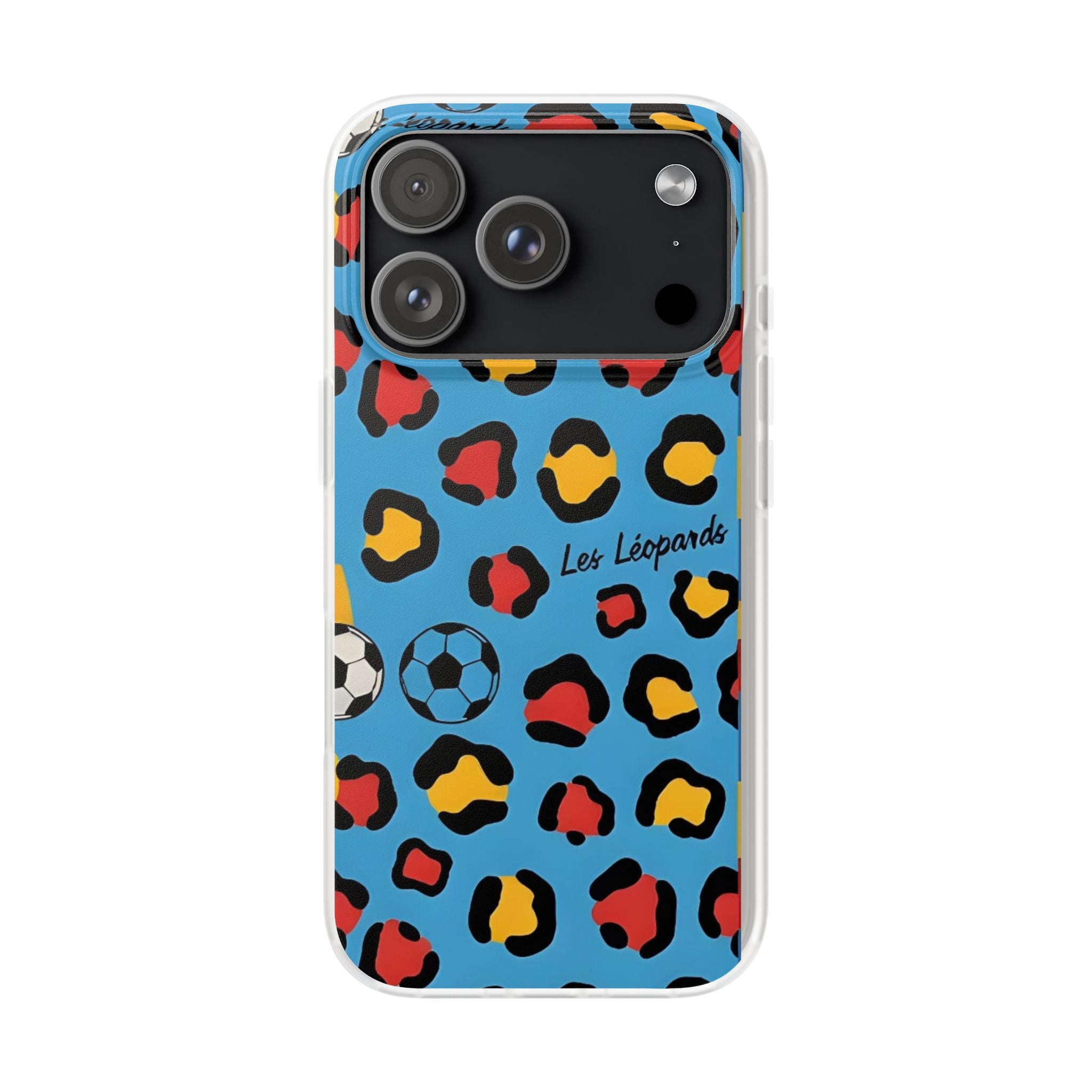 Leopard Soccer Pattern phone case | Flexi Case