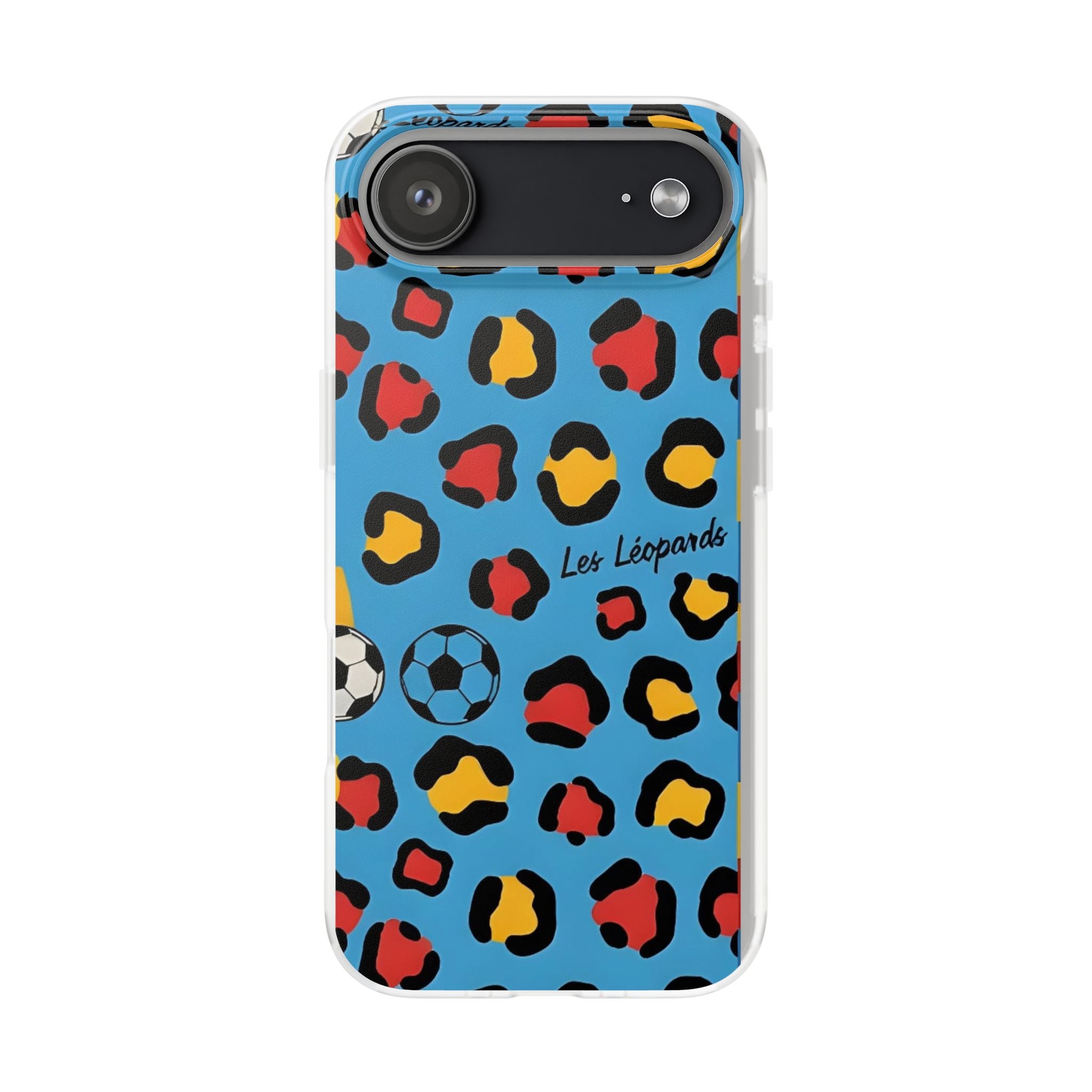 Leopard Soccer Pattern phone case | Flexi Case