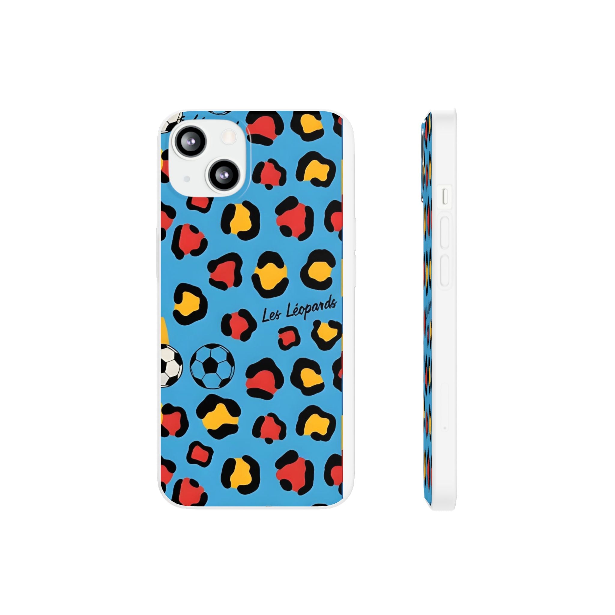 Leopard Soccer Pattern phone case | Flexi Case