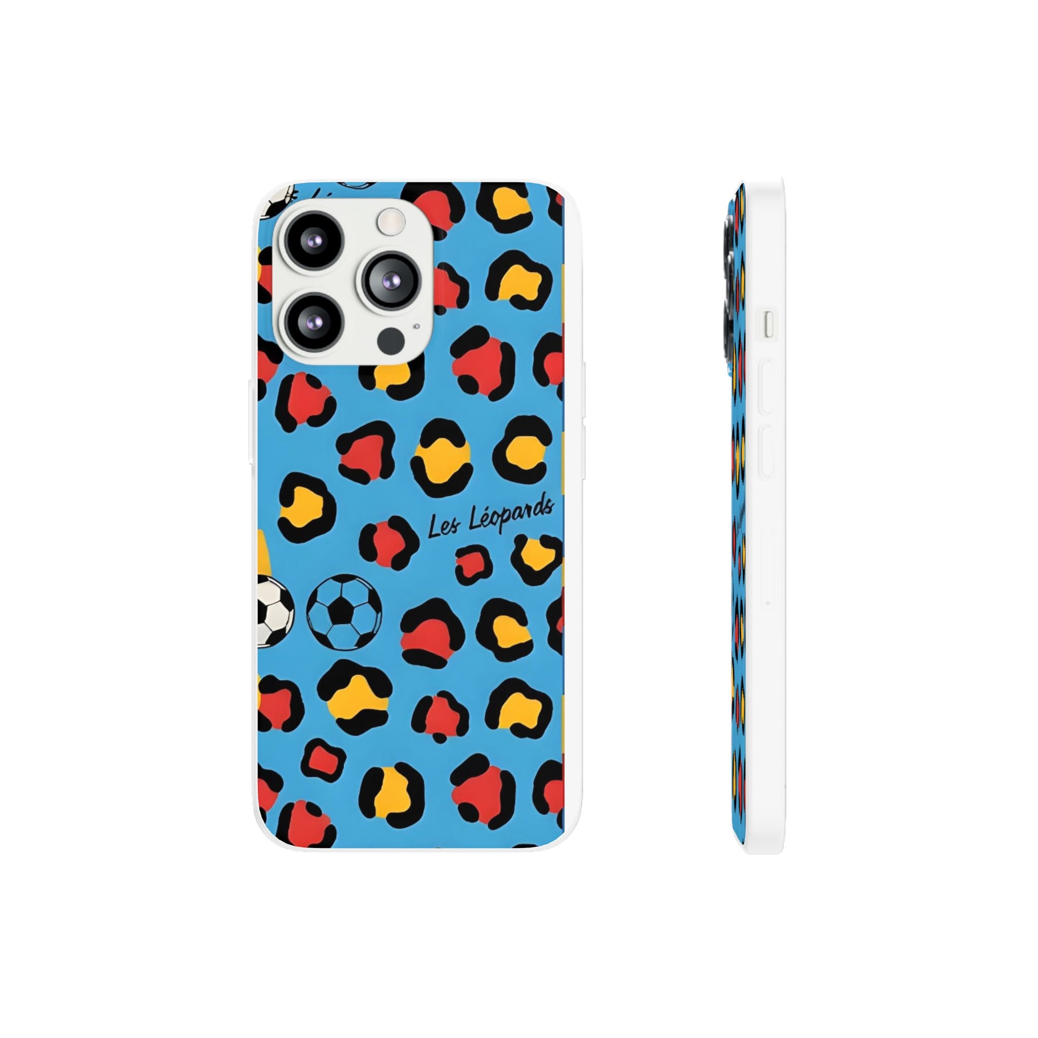 Leopard Soccer Pattern phone case | Flexi Case
