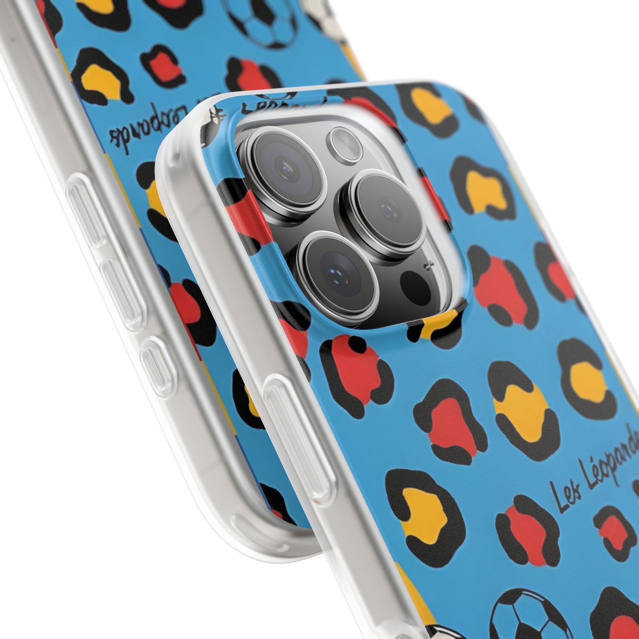 Leopard Soccer Pattern phone case | Flexi Case