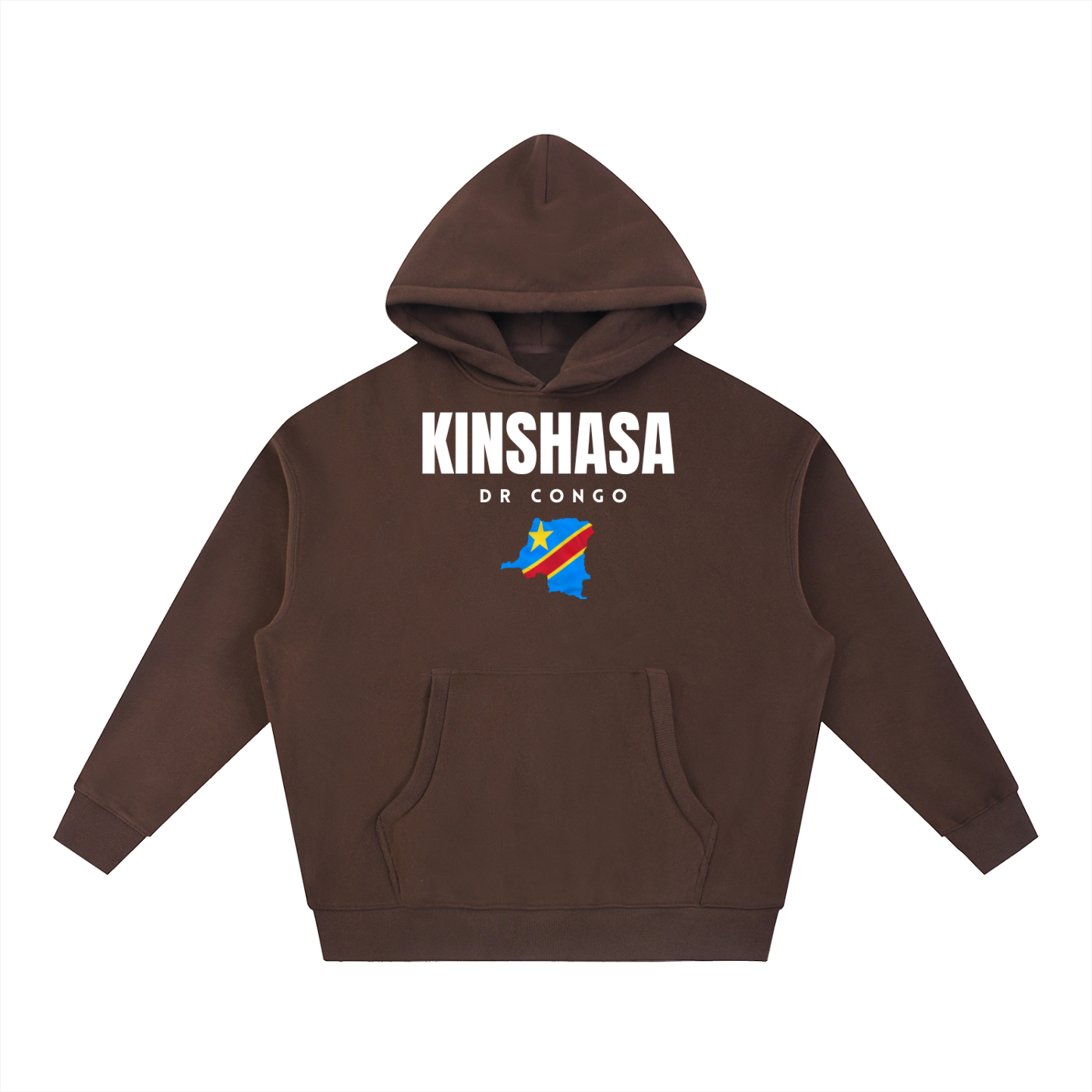 Essential Oversized Boxy Fit Fleece Hoodie