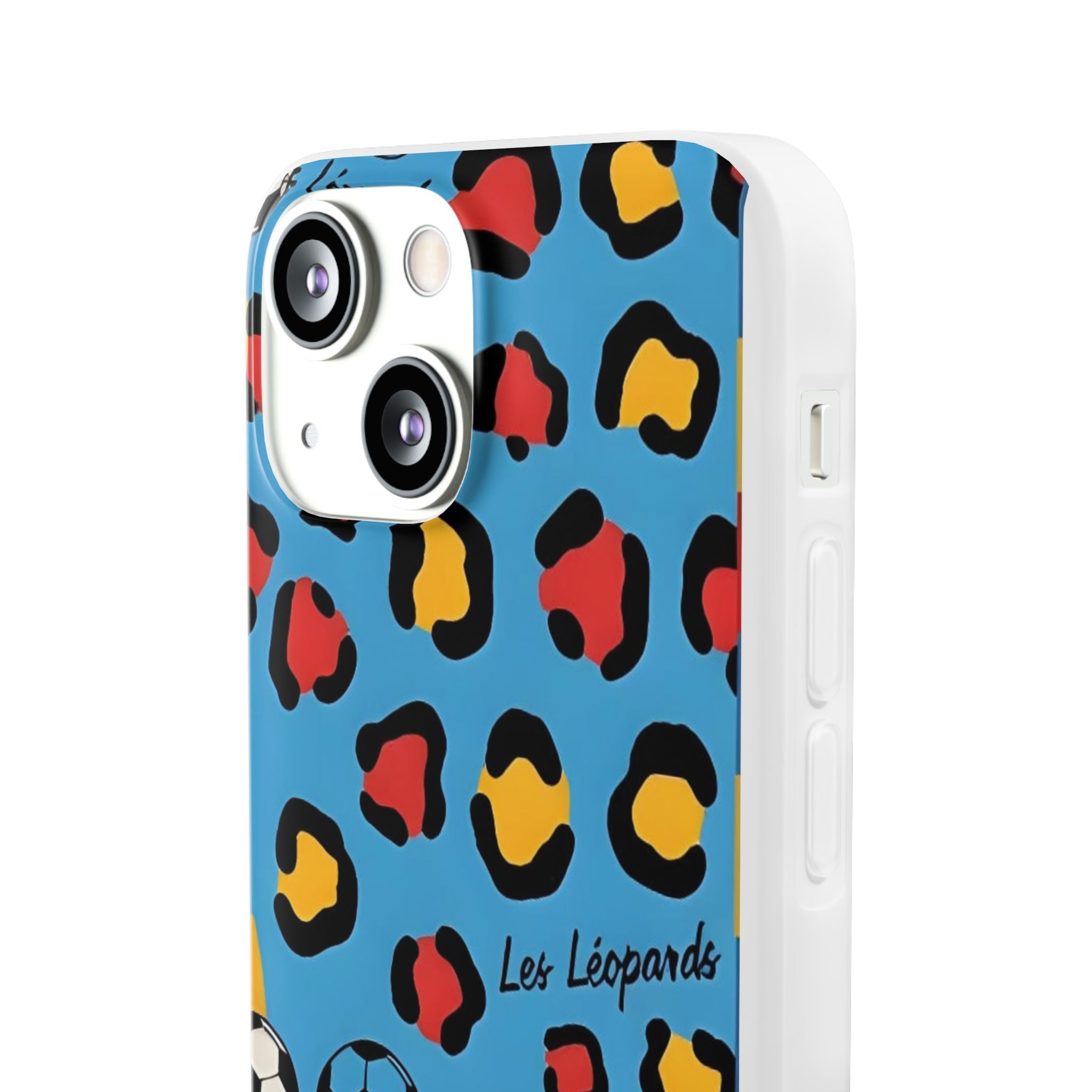 Leopard Soccer Pattern phone case | Flexi Case
