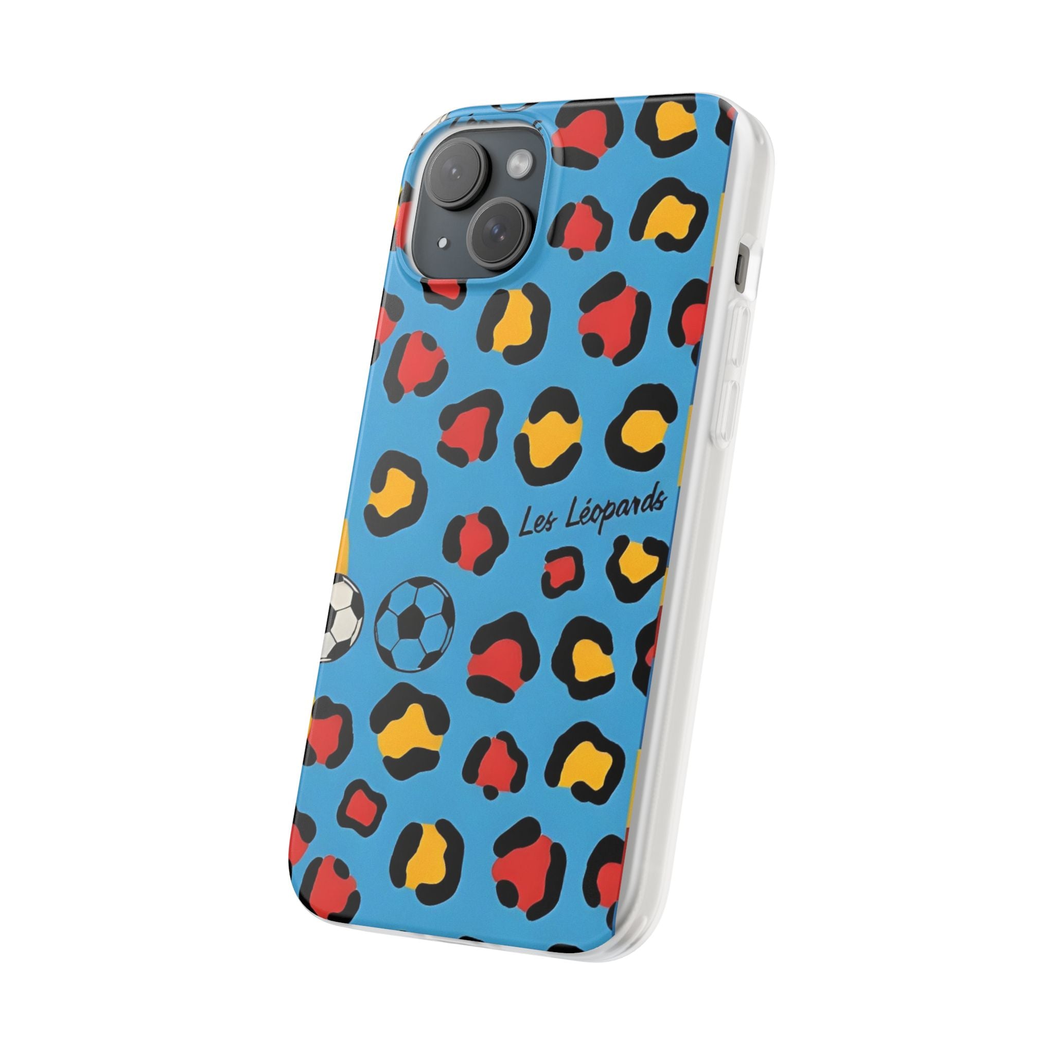 Leopard Soccer Pattern phone case | Flexi Case
