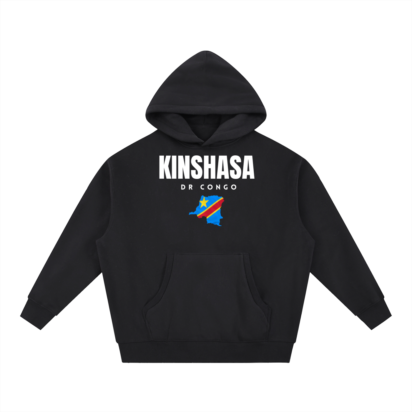 Essential Oversized Boxy Fit Fleece Hoodie