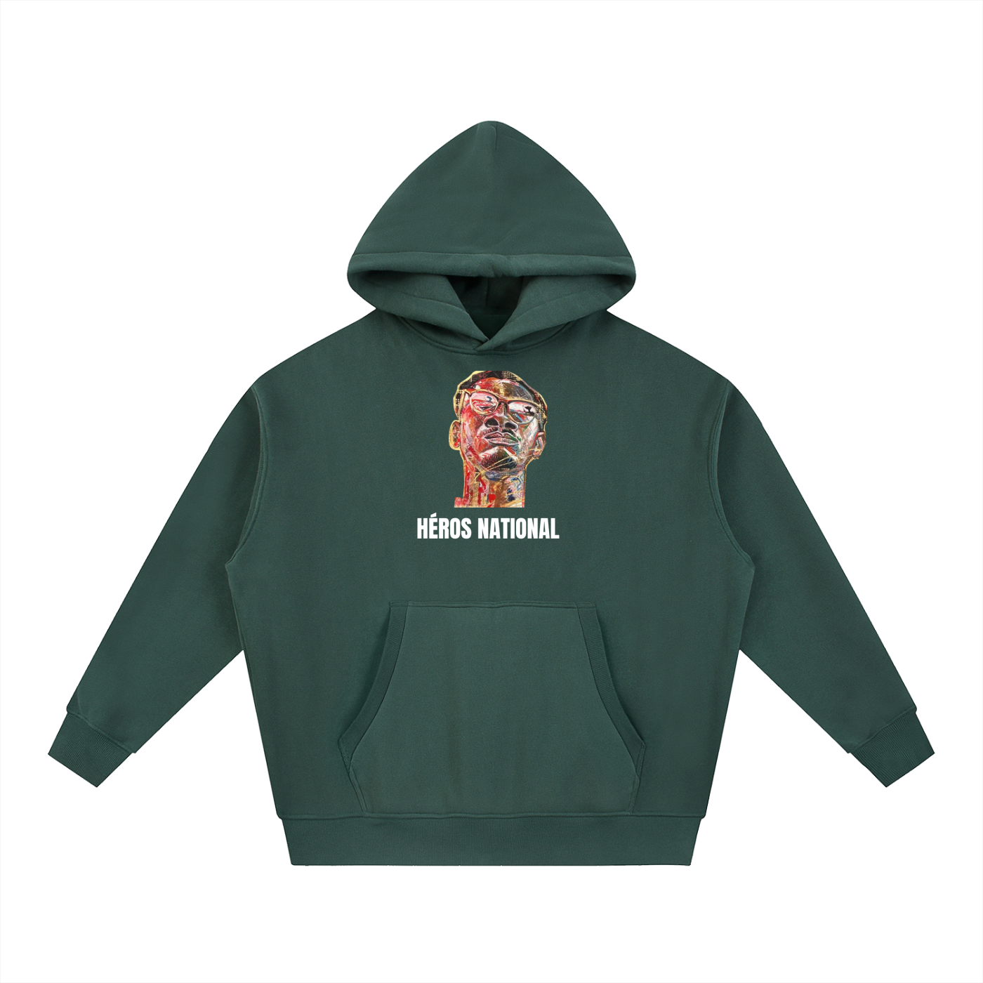 Essential Oversized Boxy Fit Fleece Hoodie