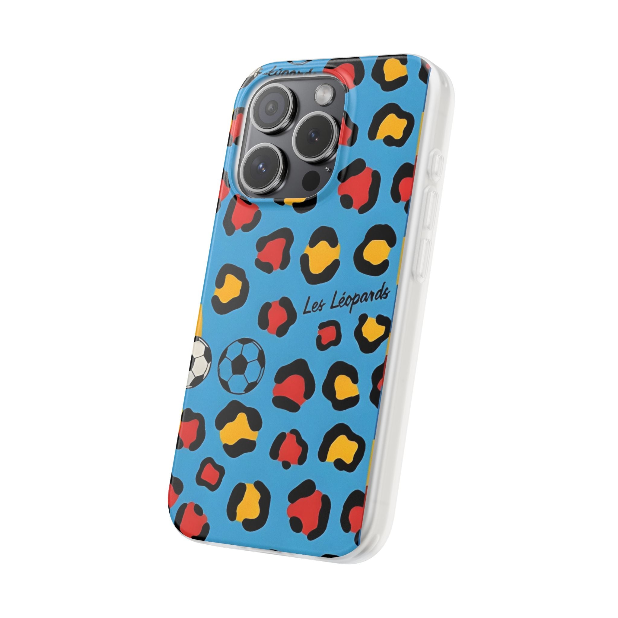 Leopard Soccer Pattern phone case | Flexi Case