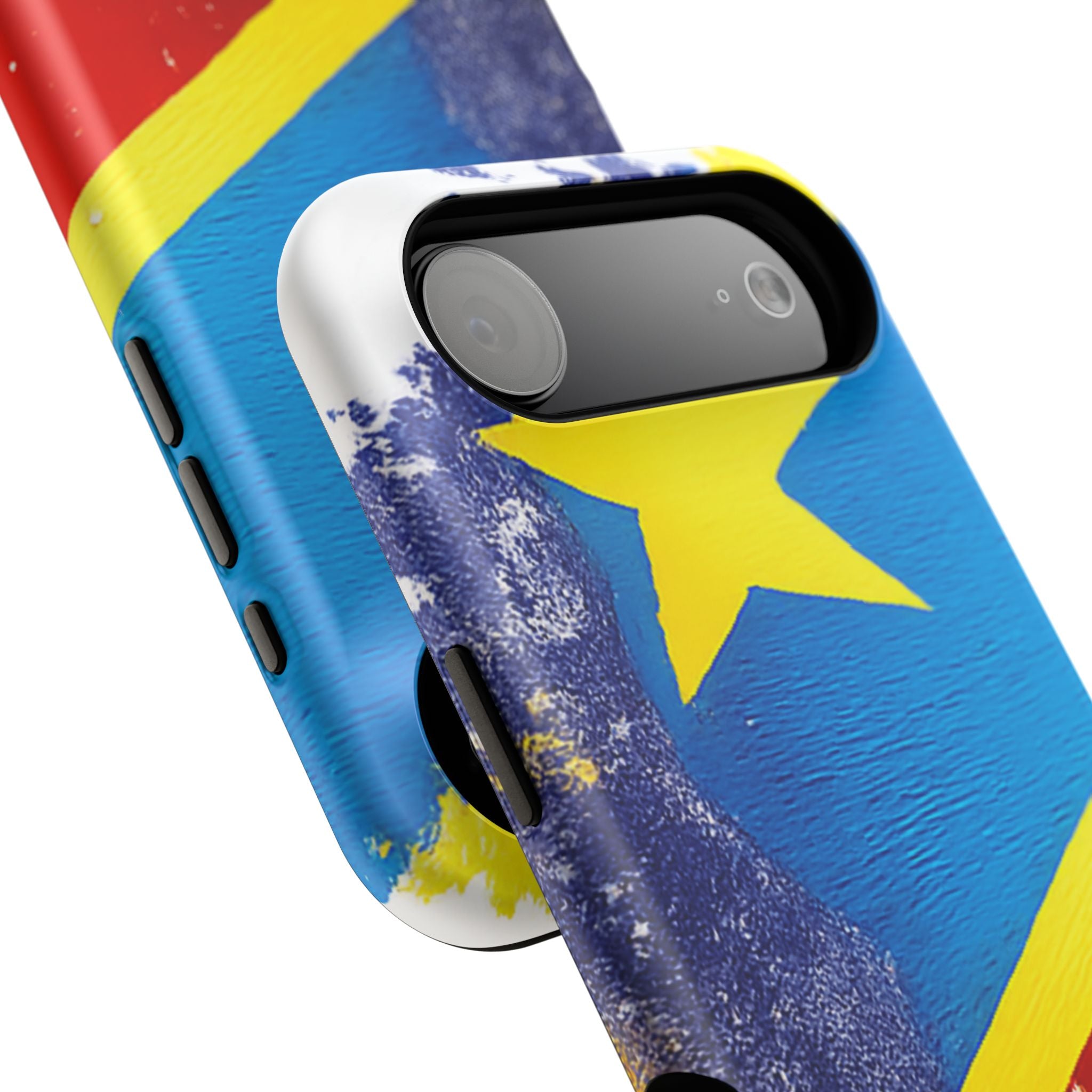 Étui de téléphone drapeau de la République démocratique du Congo | Étui résistant aux chocs