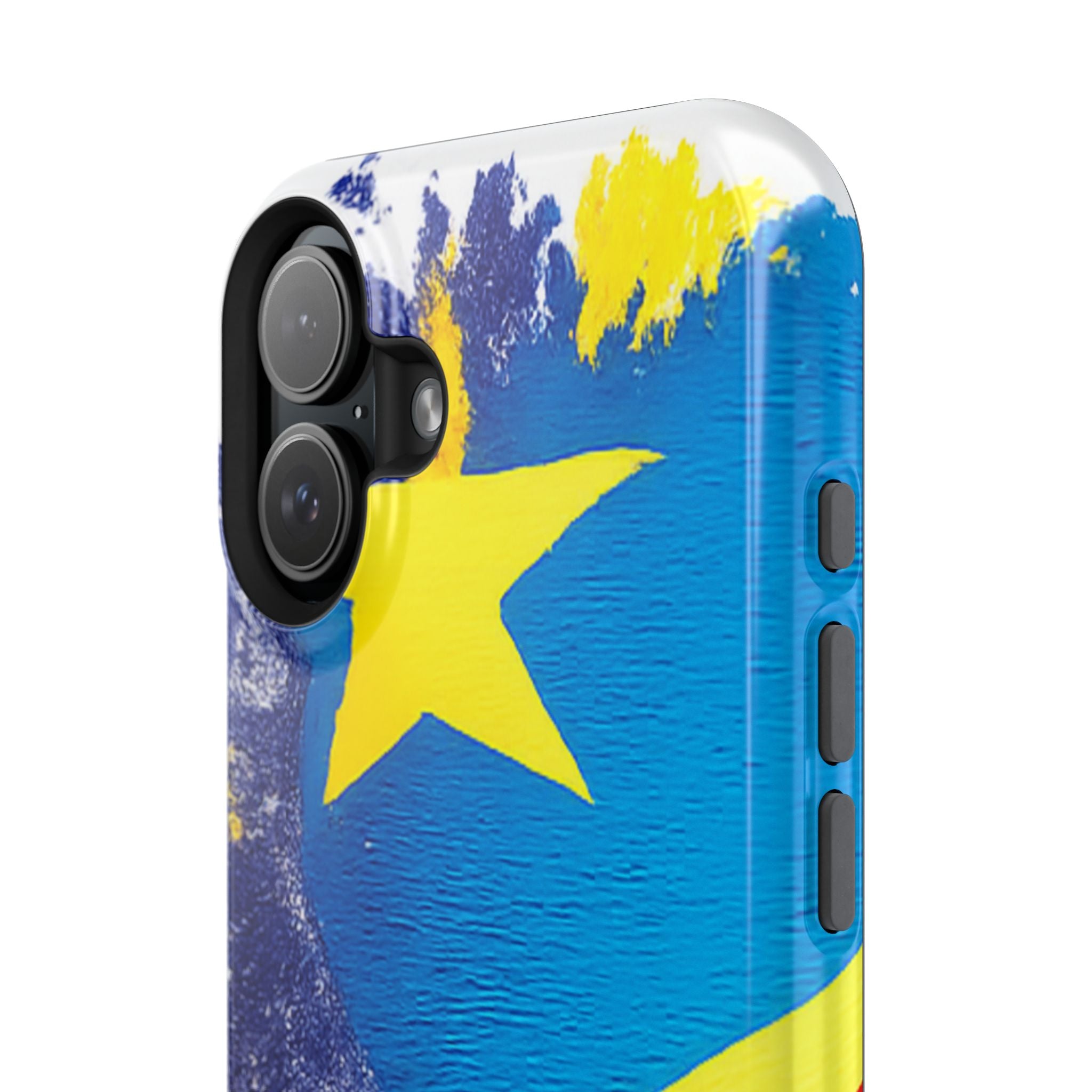 Étui de téléphone drapeau de la République démocratique du Congo | Étui résistant aux chocs