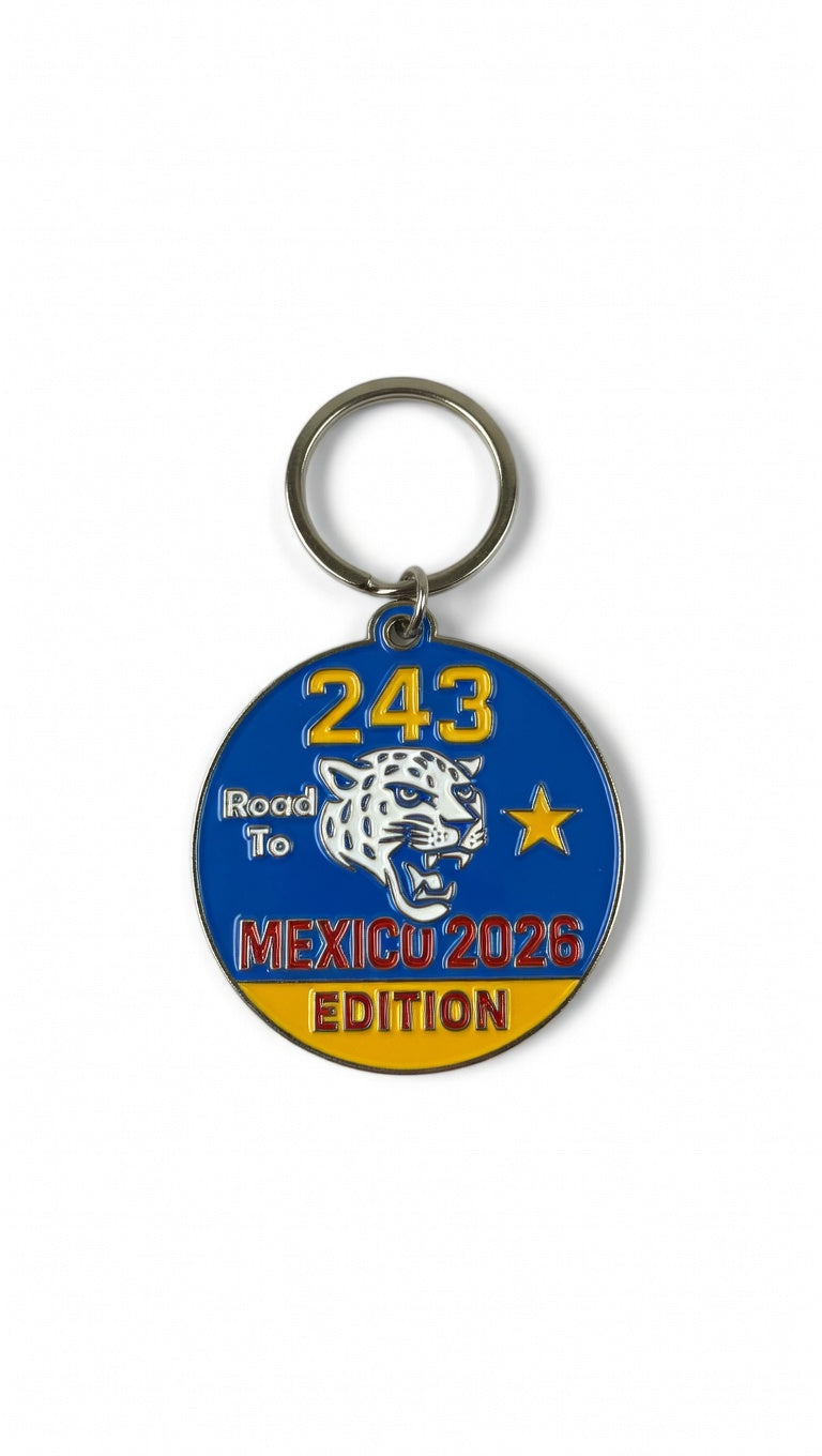 Road to Mexico 2026 Edition Keychain