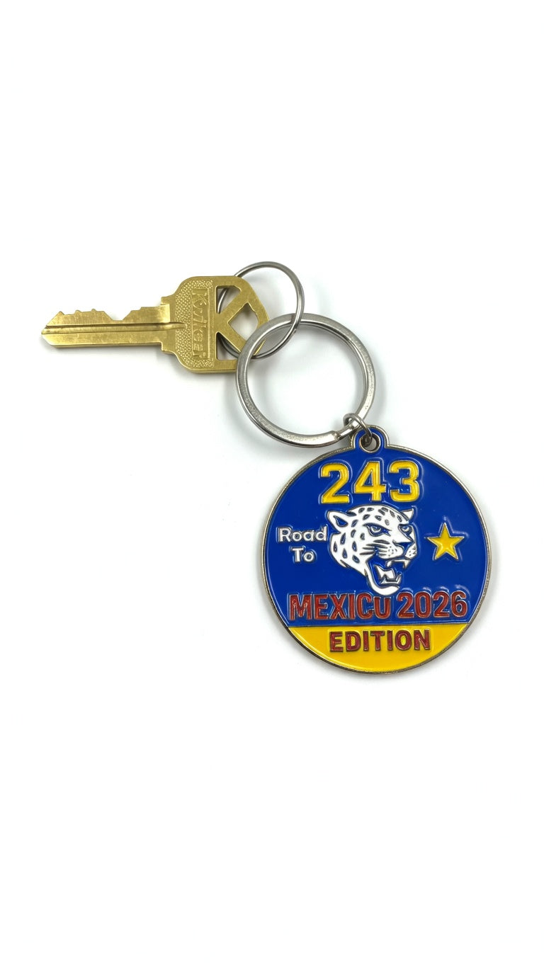 Road to Mexico 2026 Edition Keychain