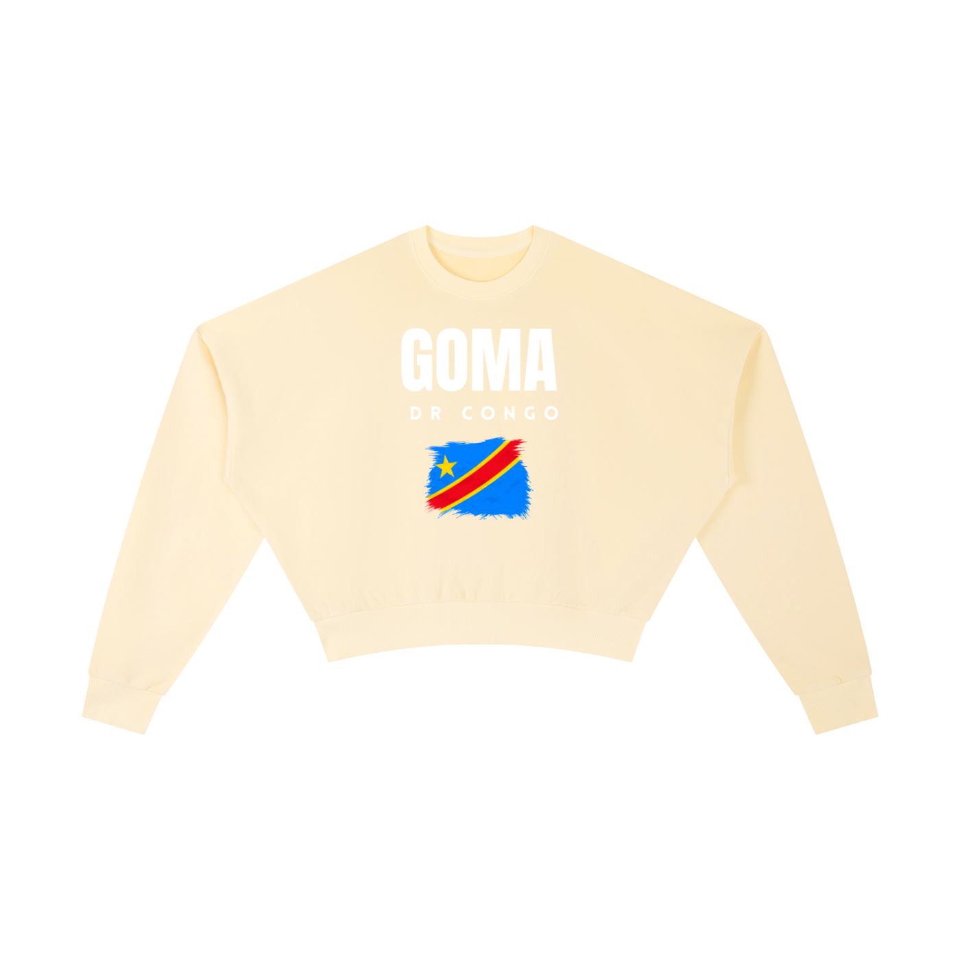 Vintage Washed Cropped Sweatshirt