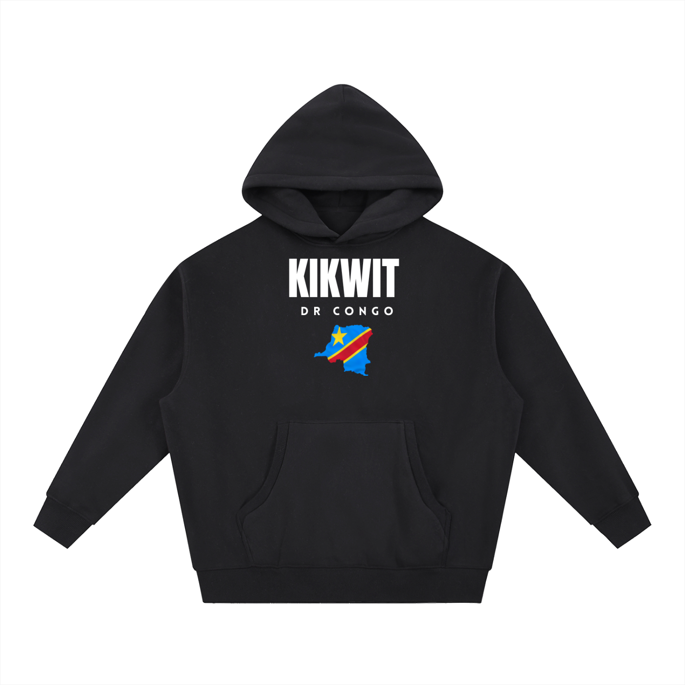 Essential Oversized Boxy Fit Fleece Hoodie