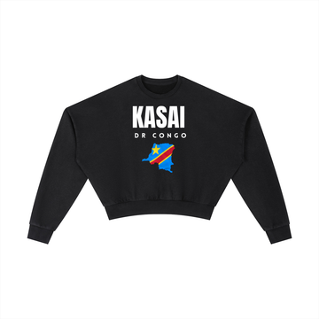 Vintage Washed Cropped Sweatshirt