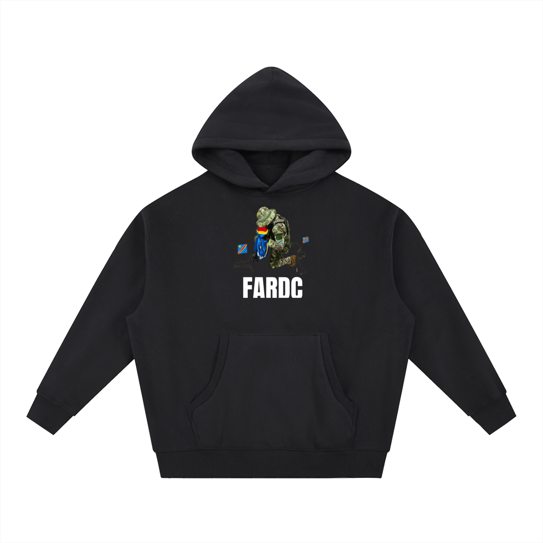 Essential Oversized Boxy Fit Fleece Hoodie