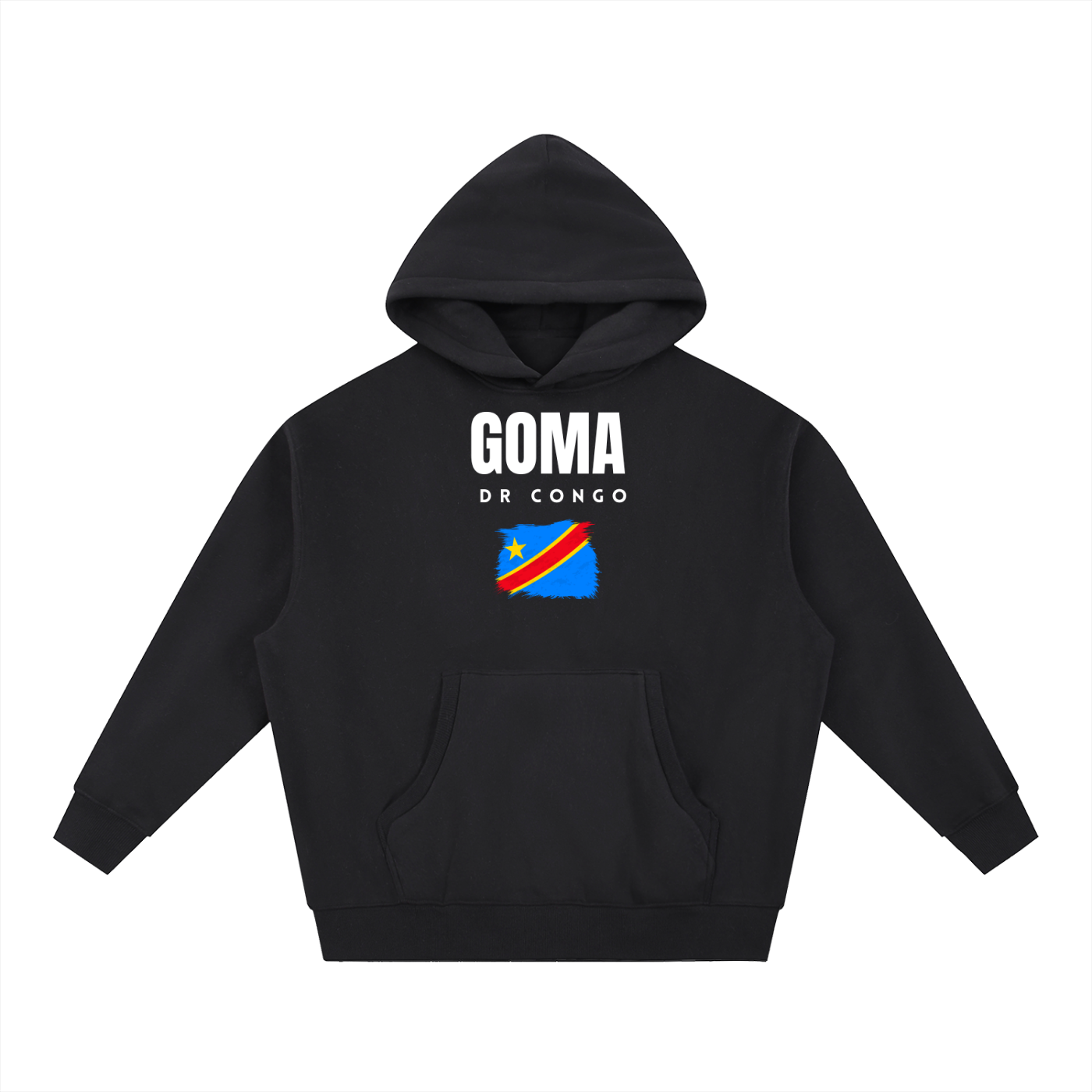 Essential Oversized Boxy Fit Fleece Hoodie