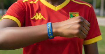 RD Congo Leopard Nation Wristband