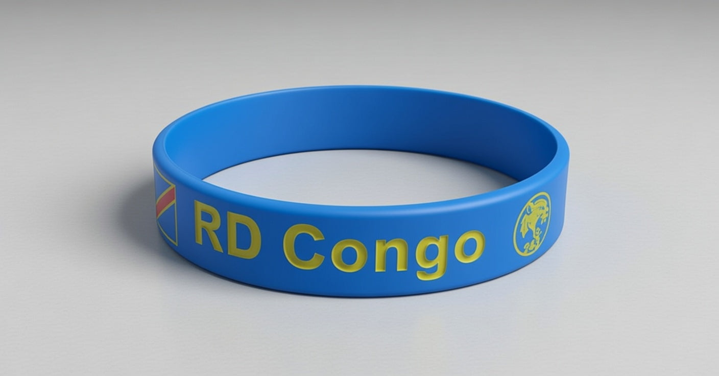 RD Congo Leopard Nation Wristband